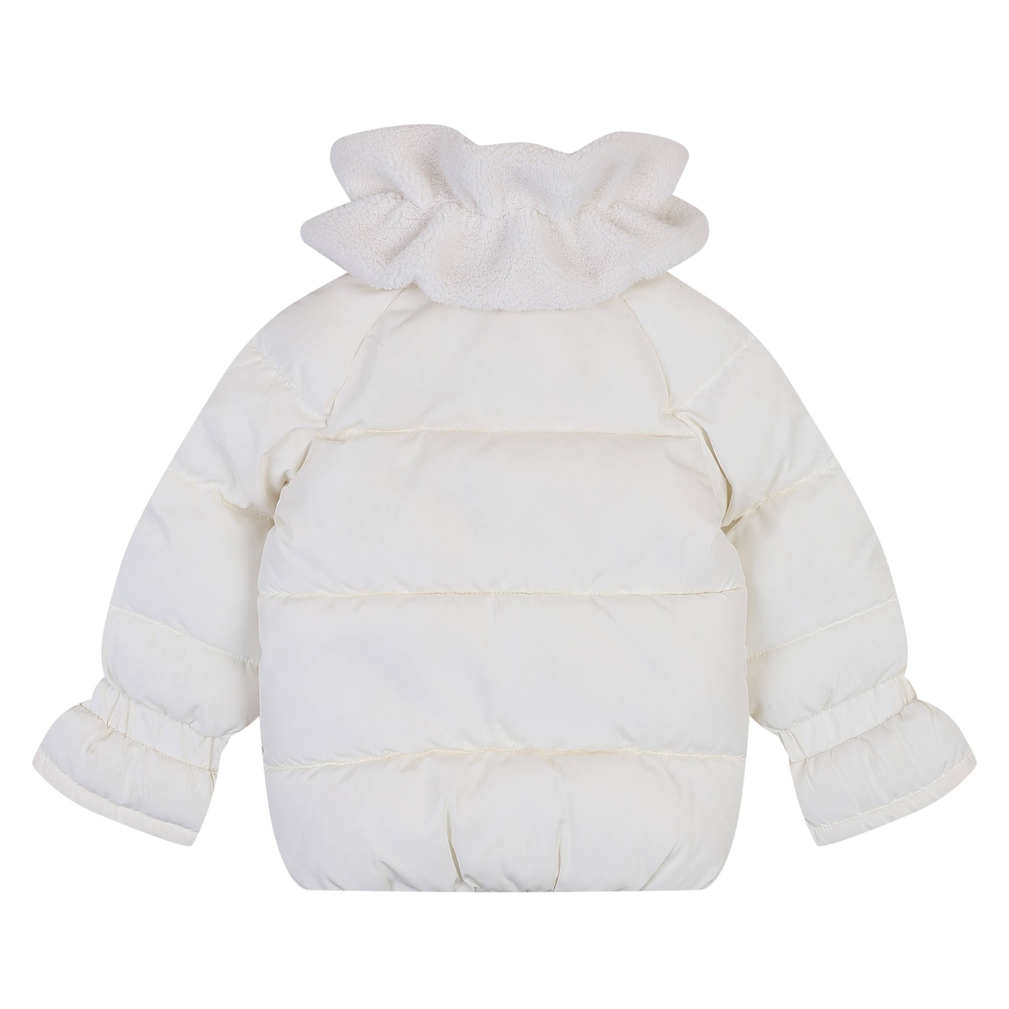 Lucia Neck Warmer Padded Jacket-Puffer Jacket - Kids-ToTo Heros-ToTo Heros l Premium Children's Clothing