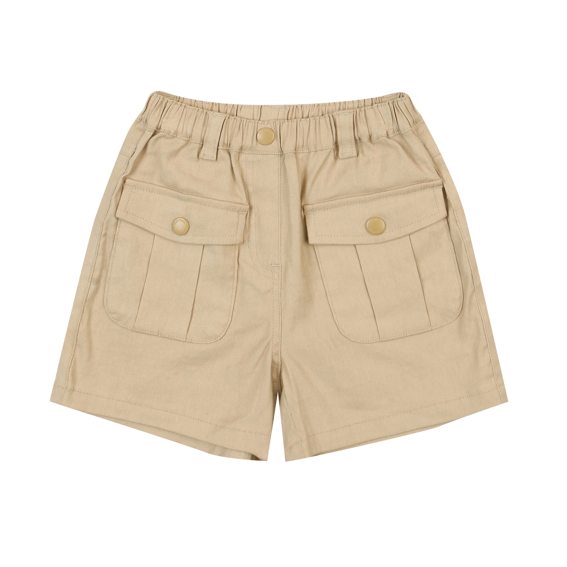 Maeve High-Waist Pleated Linen Blend Pull-On Shorts-Shorts - Kids-ToTo Heros-