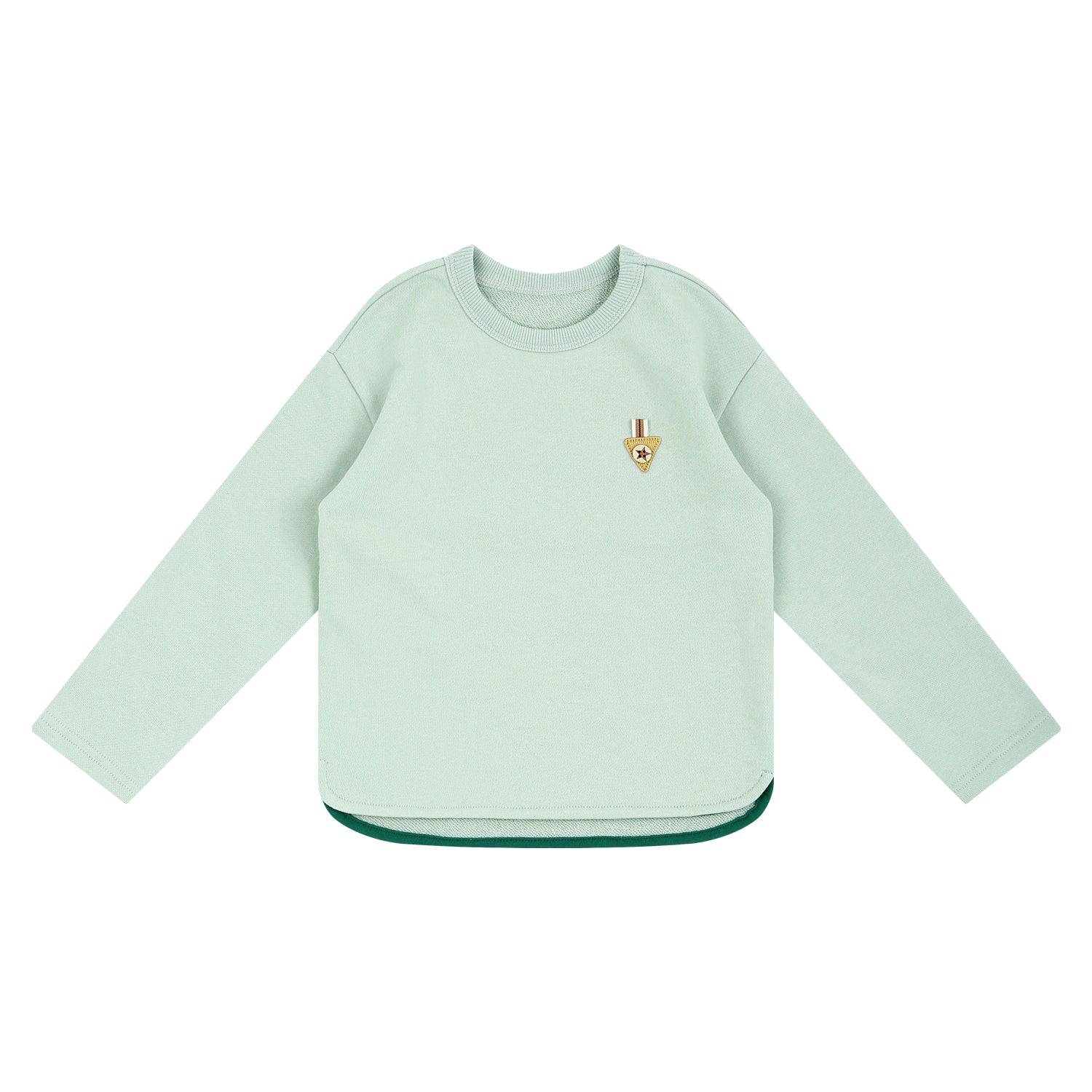 Melbourne Fleeced Pullover T-Shirt-T-Shirt - Kids-ToTo Heros-Mint-XXS-ToTo Heros l Premium Children&#x27;s Clothing