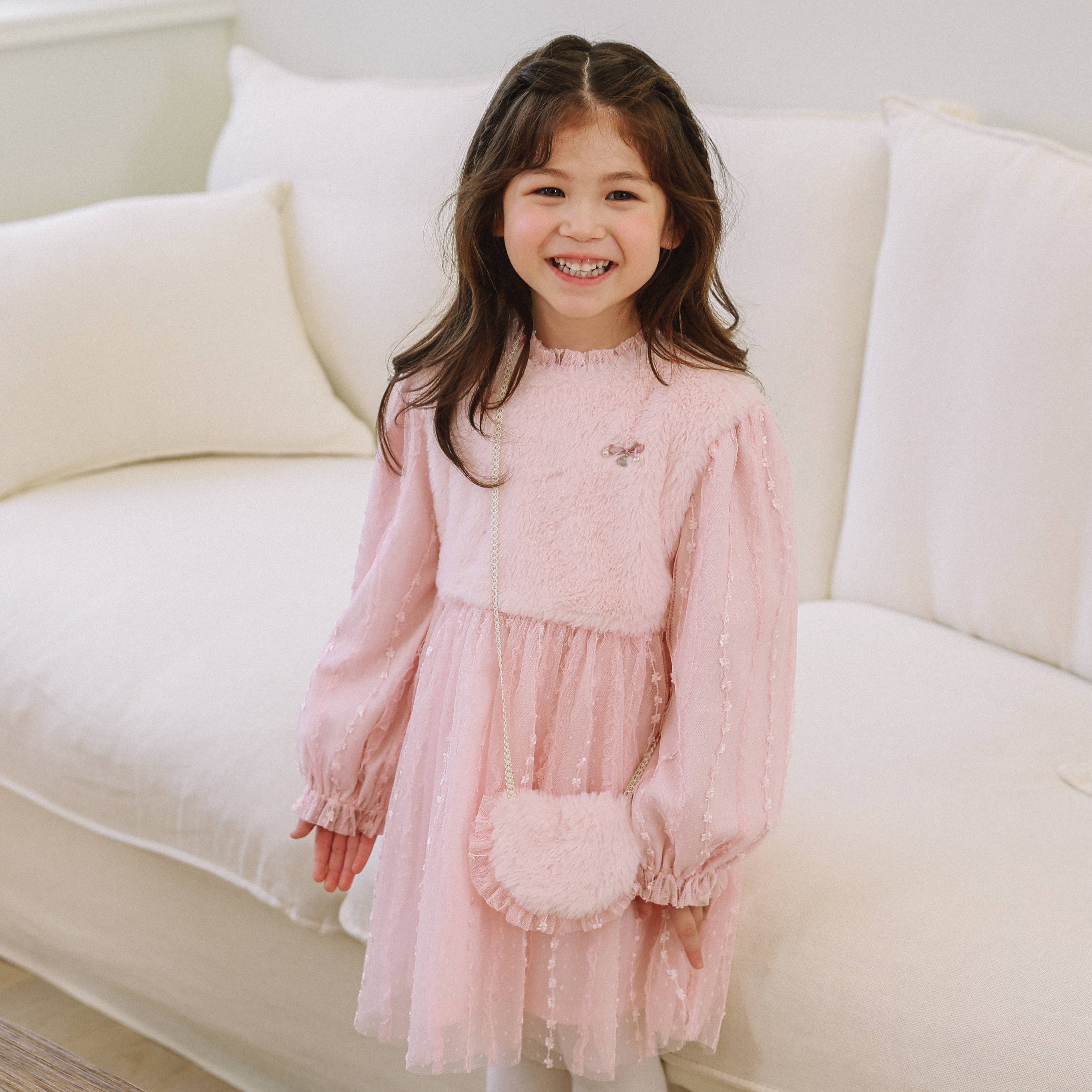 Merlin Dress with Mini Bag-Dress - Kids-ToTo Heros-ToTo Heros l Premium Children&#x27;s Clothing