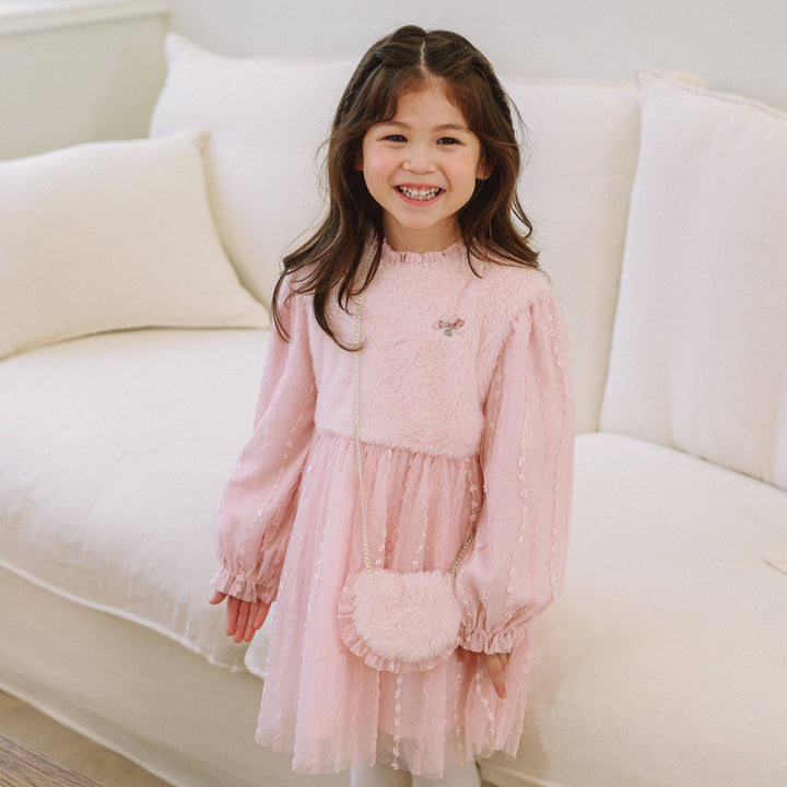 Merlin Dress with Mini Bag-Dress - Kids-ToTo Heros-ToTo Heros l Premium Children&#x27;s Clothing