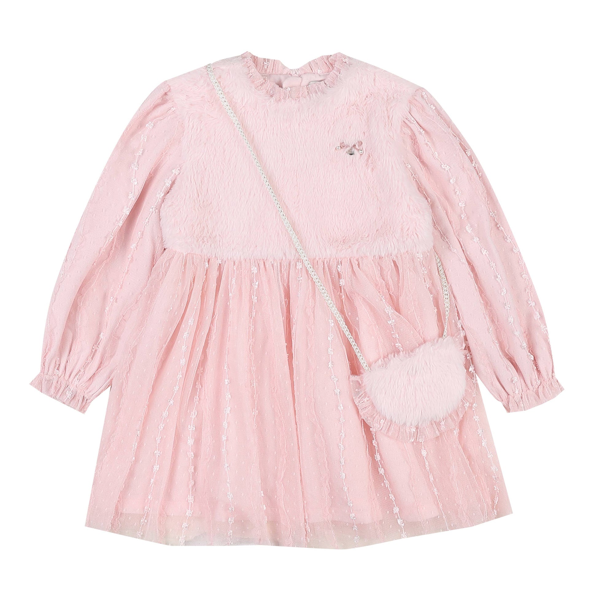Merlin Dress with Mini Bag-Dress - Kids-ToTo Heros-ToTo Heros l Premium Children&#x27;s Clothing