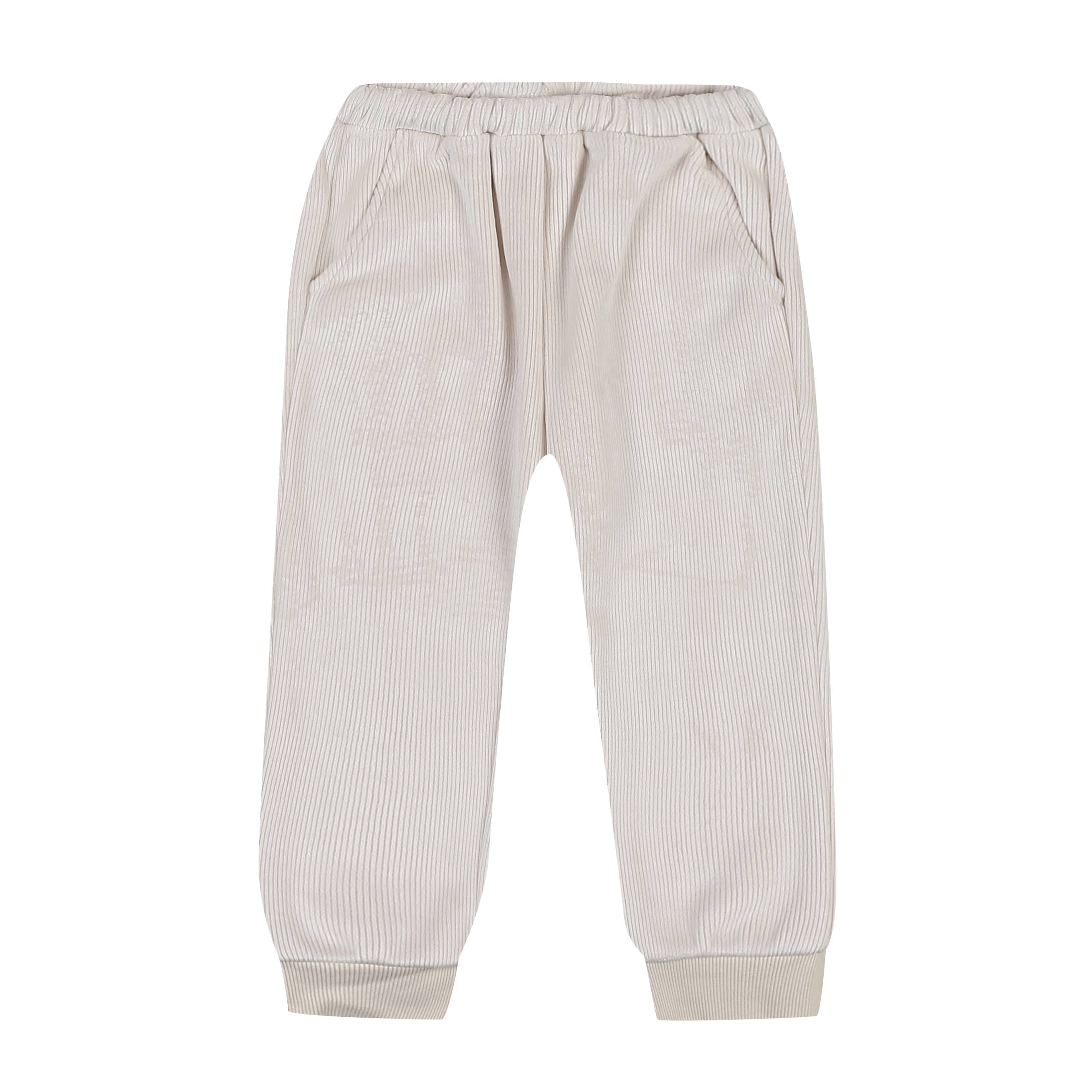 Milo Embroidery Velvet Corduroy Sweatshirt & Sweatpants Set-Top & Pant Set - Kids-ToTo Heros-ToTo Heros l Premium Children's Clothing