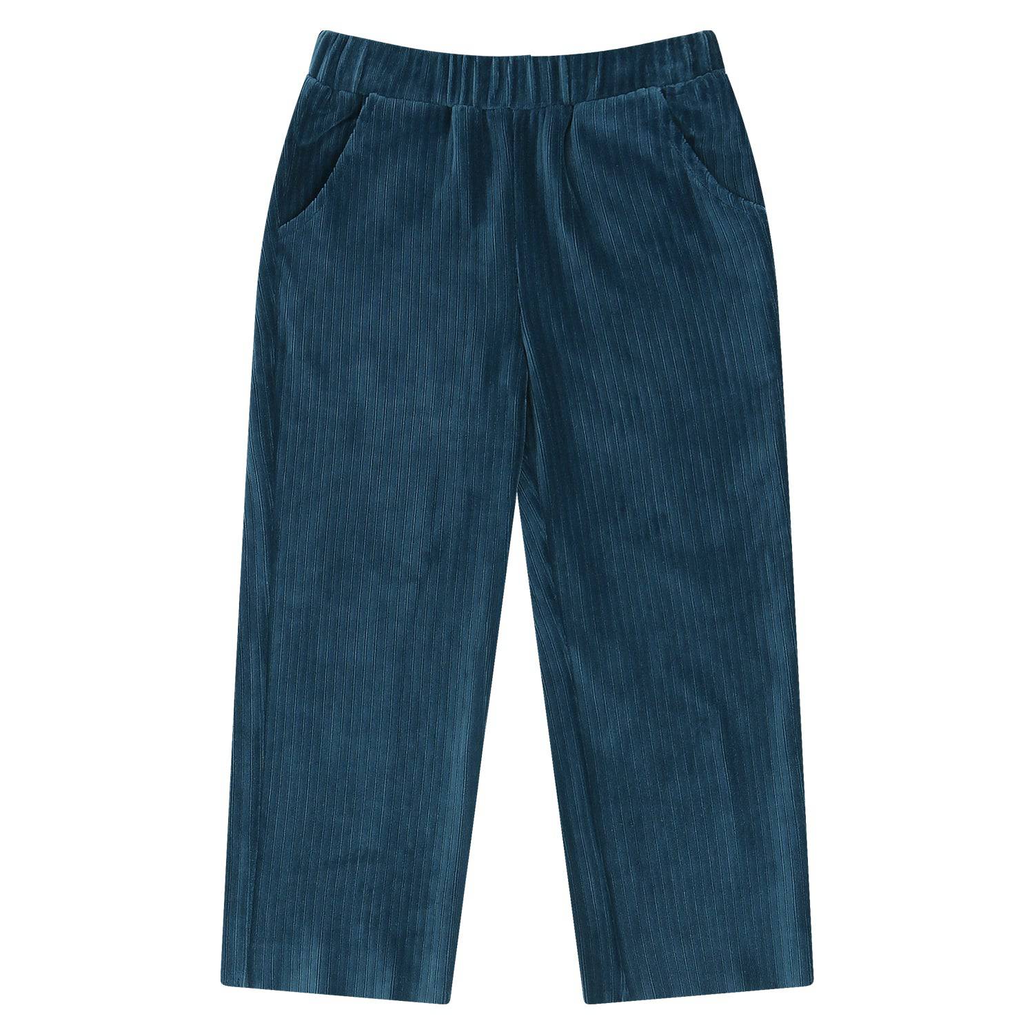 Mimi Velvet Corduroy Ribbed Pants-Pants - Kids-ToTo Heros-ToTo Heros l Premium Children&#x27;s Clothing
