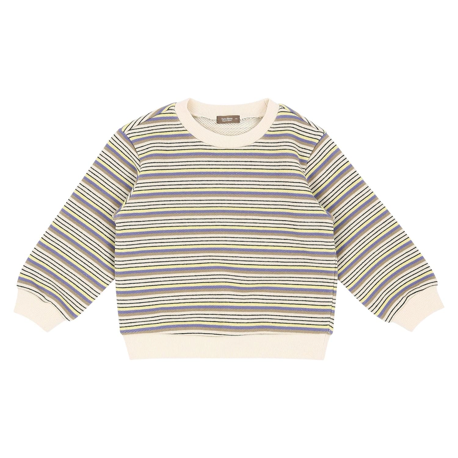 Multi Striped Sweatshirt-Sweatshirt - Kids-ToTo Heros-ToTo Heros l Premium Children&#x27;s Clothing