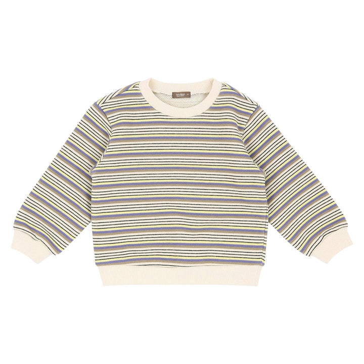 Multi Striped Sweatshirt-Sweatshirt - Kids-ToTo Heros-ToTo Heros l Premium Children&#x27;s Clothing