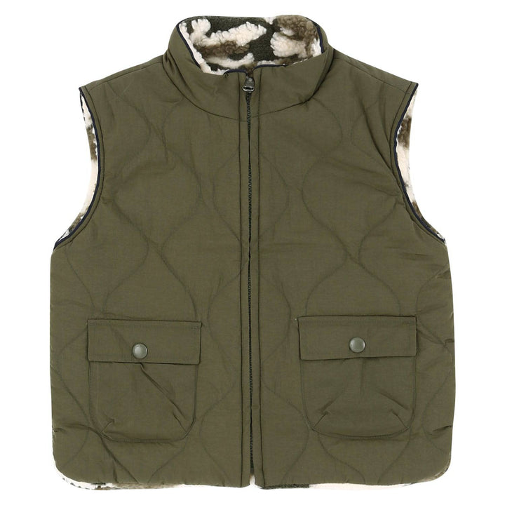 New Lottie Quilted & Fleeced Reversible Vest-Outerwear Vest - Kids-ToTo Heros-ToTo Heros l Premium Children&#x27;s Clothing