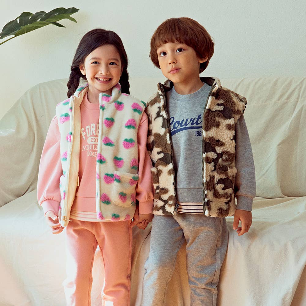 New Lottie Quilted & Fleeced Reversible Vest-Outerwear Vest - Kids-ToTo Heros-ToTo Heros l Premium Children&#x27;s Clothing