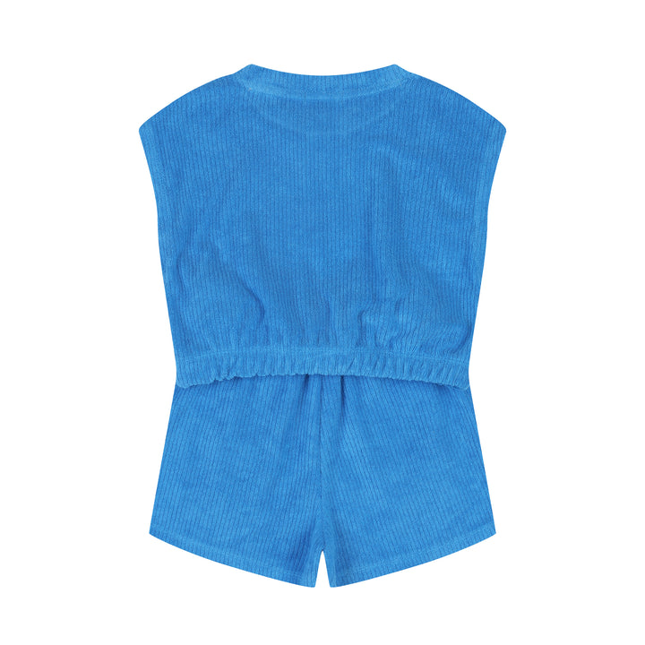 Ocean Terrycloth Tank Top & Shorts Set-Top & Skirt Set - Kids-ToTo Heros-