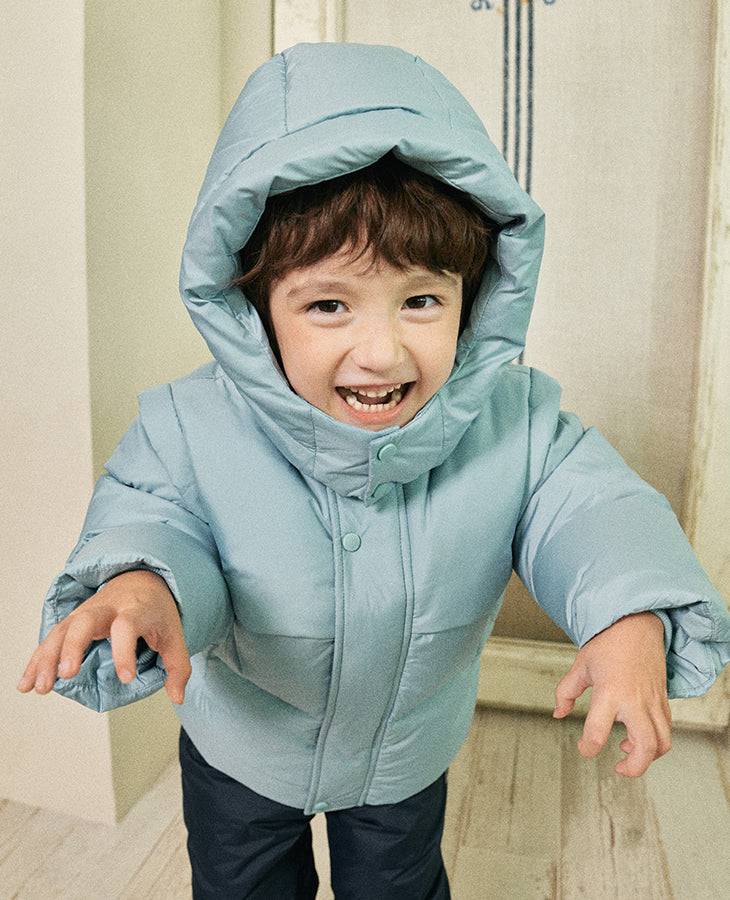 Ollie Duck Down Puffer Jacket-Puffer Jacket - Kids-ToTo Heros-ToTo Heros l Premium Children's Clothing