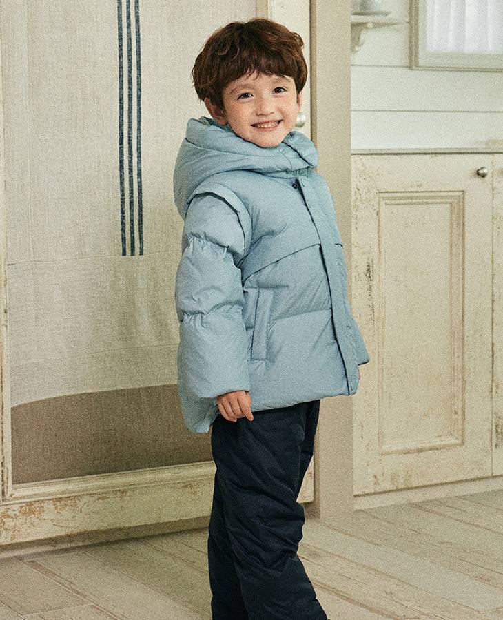 Ollie Duck Down Puffer Jacket-Puffer Jacket - Kids-ToTo Heros-ToTo Heros l Premium Children's Clothing