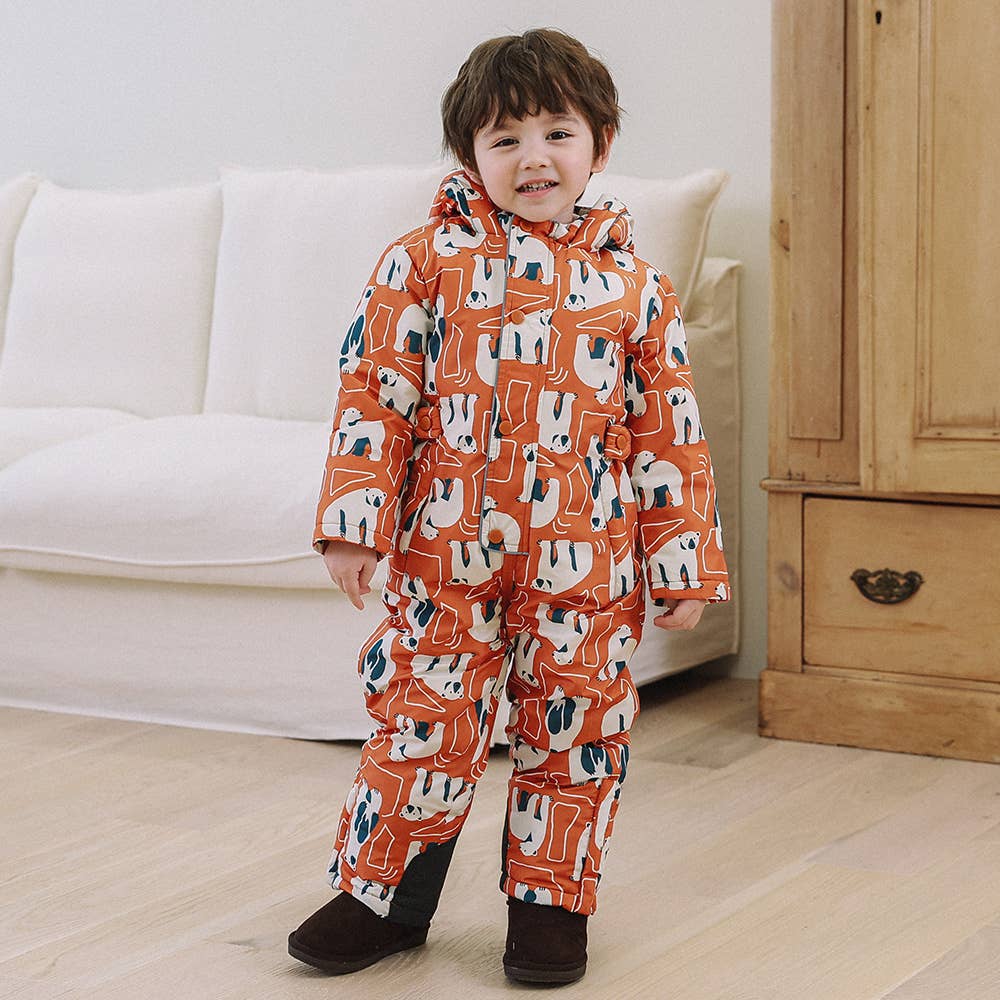 Onesie Jumpsuit Ski Suit with Suspender-Jumpsuit - Kids-ToTo Heros-ToTo Heros l Premium Children's Clothing