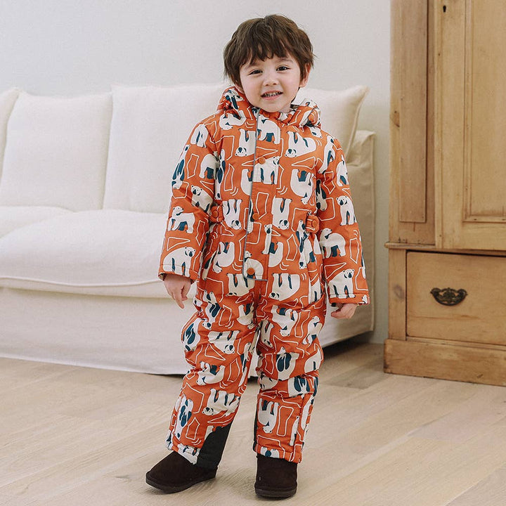 Onesie Jumpsuit Ski Suit with Suspender-Jumpsuit - Kids-ToTo Heros-ToTo Heros l Premium Children's Clothing