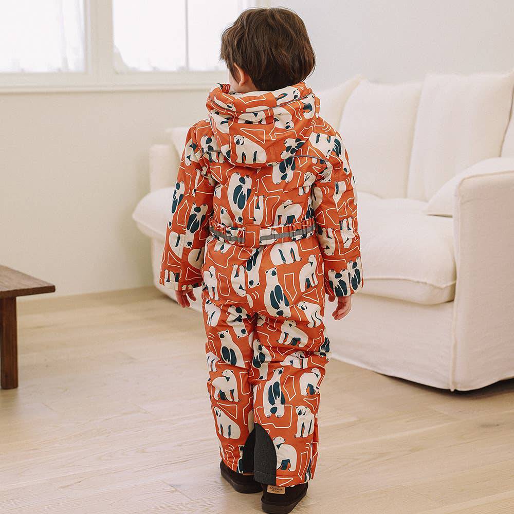 Onesie Jumpsuit Ski Suit with Suspender-Jumpsuit - Kids-ToTo Heros-ToTo Heros l Premium Children's Clothing