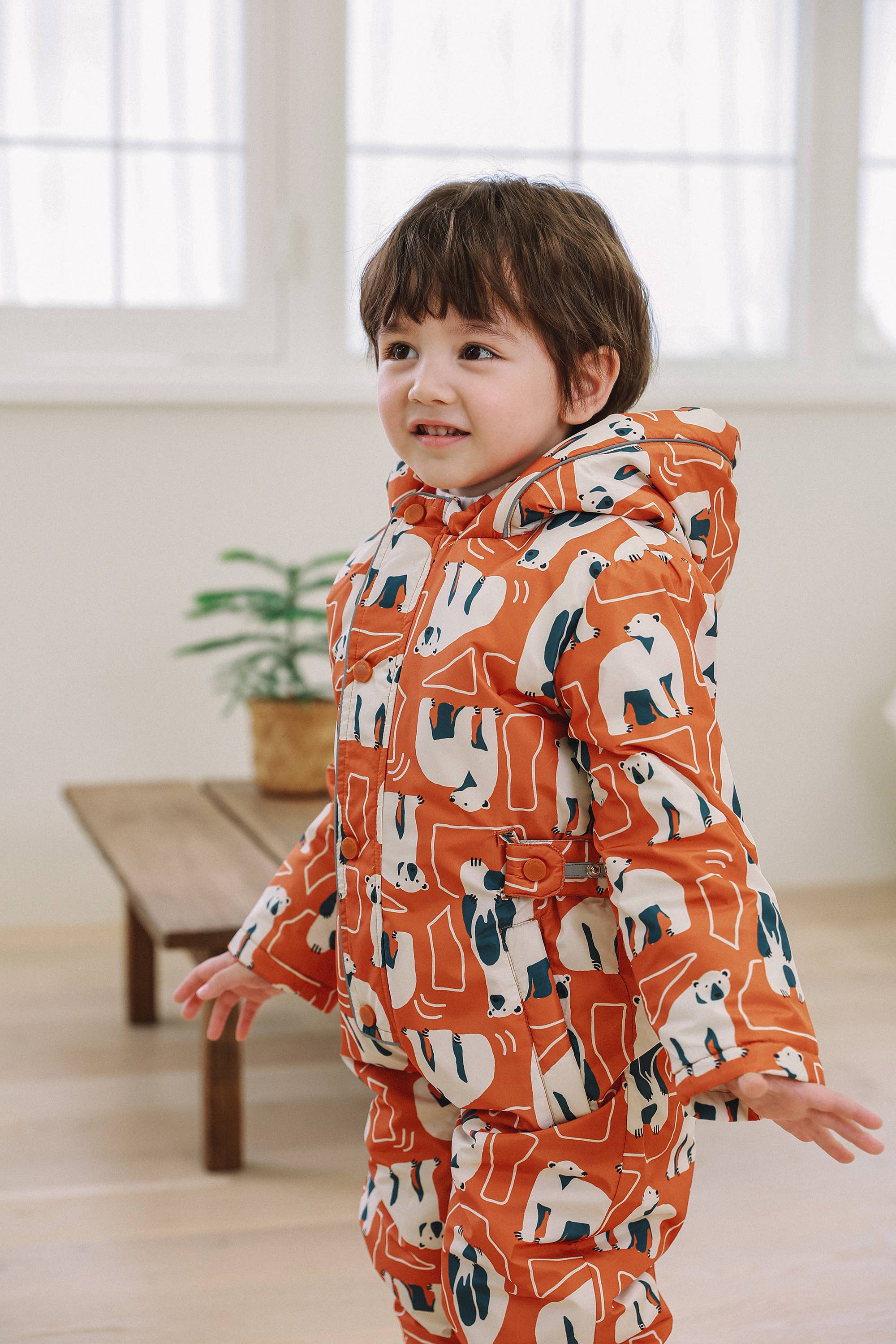 Onesie Jumpsuit Ski Suit with Suspender-Jumpsuit - Kids-ToTo Heros-ToTo Heros l Premium Children's Clothing