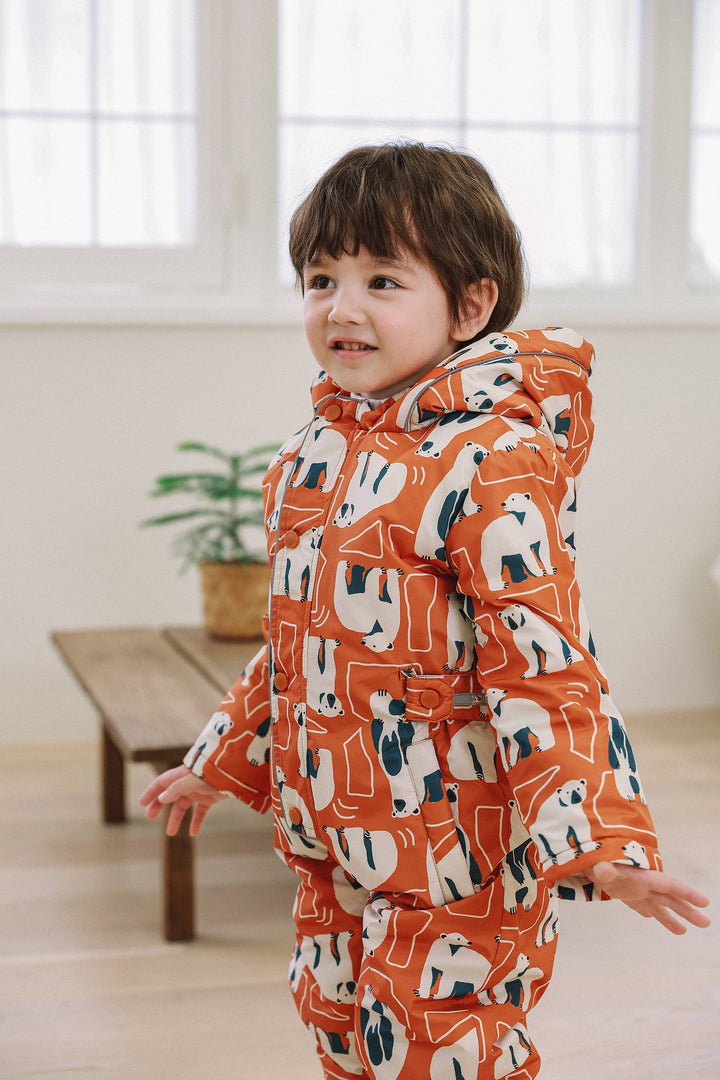 Onesie Jumpsuit Ski Suit with Suspender-Jumpsuit - Kids-ToTo Heros-ToTo Heros l Premium Children's Clothing