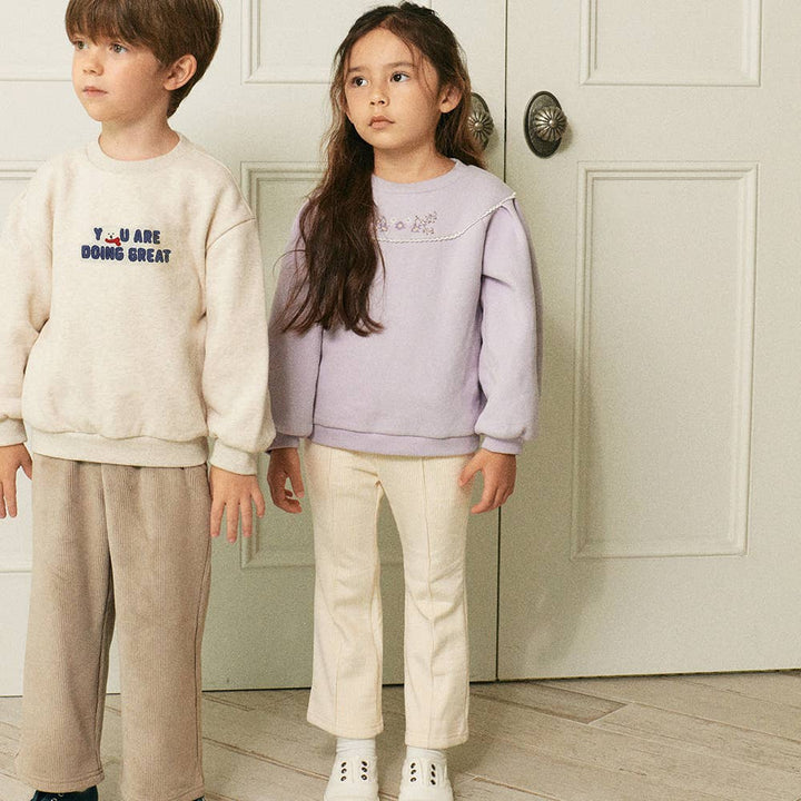Paige Velvet Corduroy Boot Cut Pants-Pants - Kids-ToTo Heros-ToTo Heros l Premium Children&#x27;s Clothing