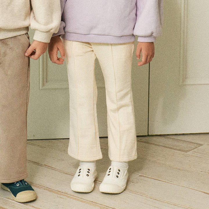 Paige Velvet Corduroy Boot Cut Pants-Pants - Kids-ToTo Heros-ToTo Heros l Premium Children&#x27;s Clothing