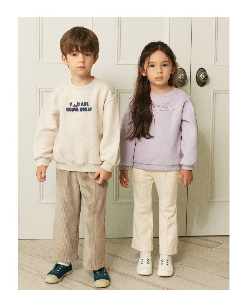 Paige Velvet Corduroy Boot Cut Pants-Pants - Kids-ToTo Heros-ToTo Heros l Premium Children&#x27;s Clothing