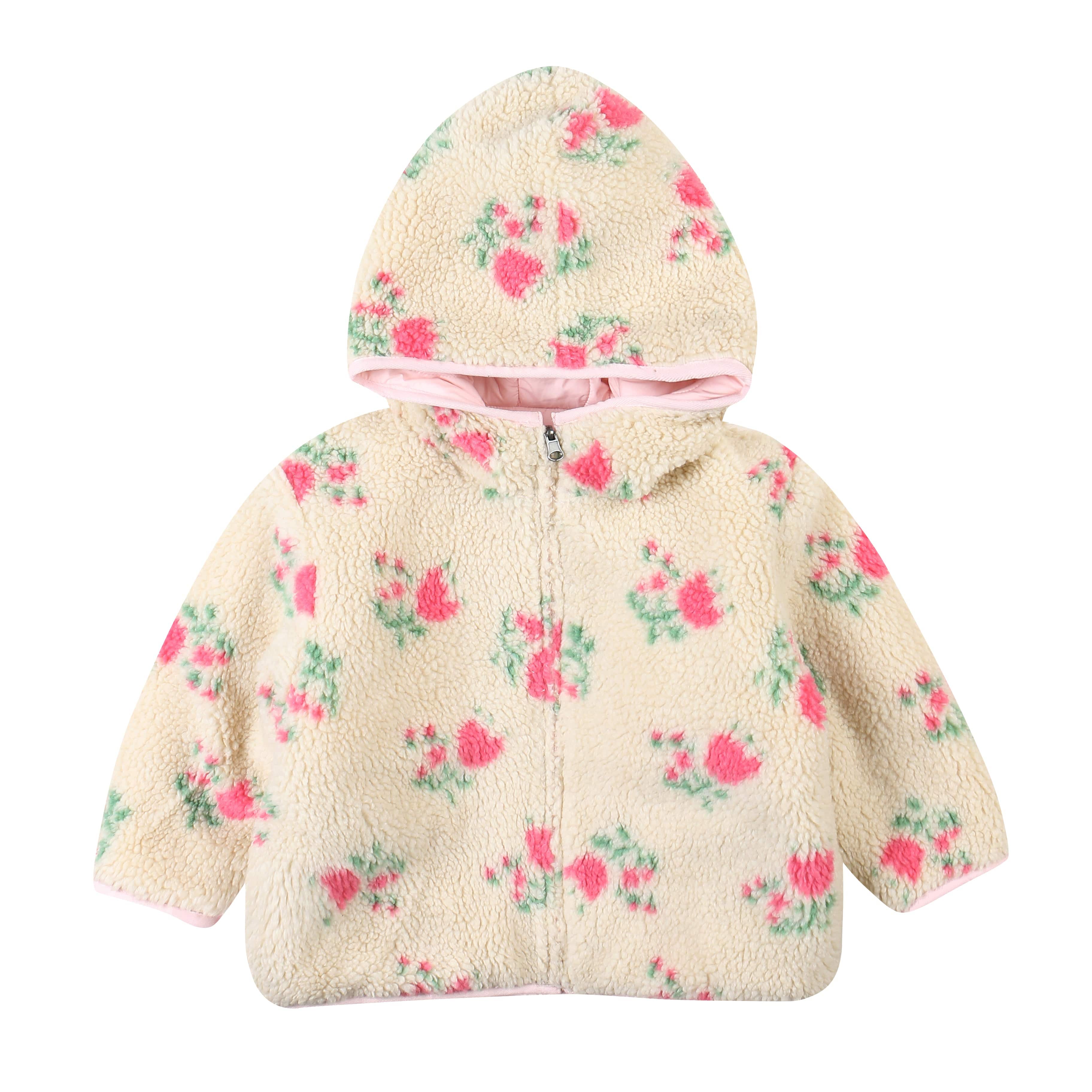 Quilt & Teddy Reversible Jacket-Jacket - Kids-ToTo Heros-Cream-XXS-ToTo Heros l Premium Children's Clothing