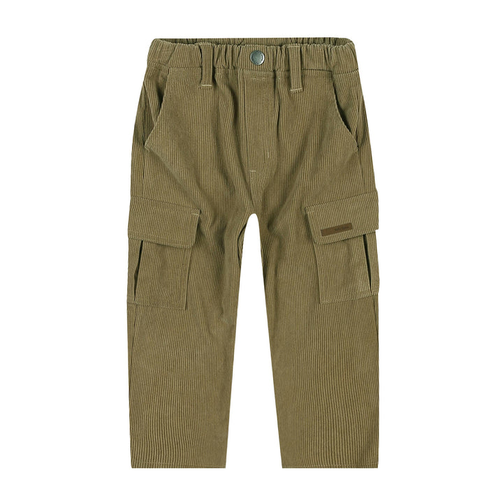 River Corduroy Cargo Pants-Athletic Sweatpants/Joggers - Kids-ToTo Heros-ToTo Heros l Premium Children&#x27;s Clothing