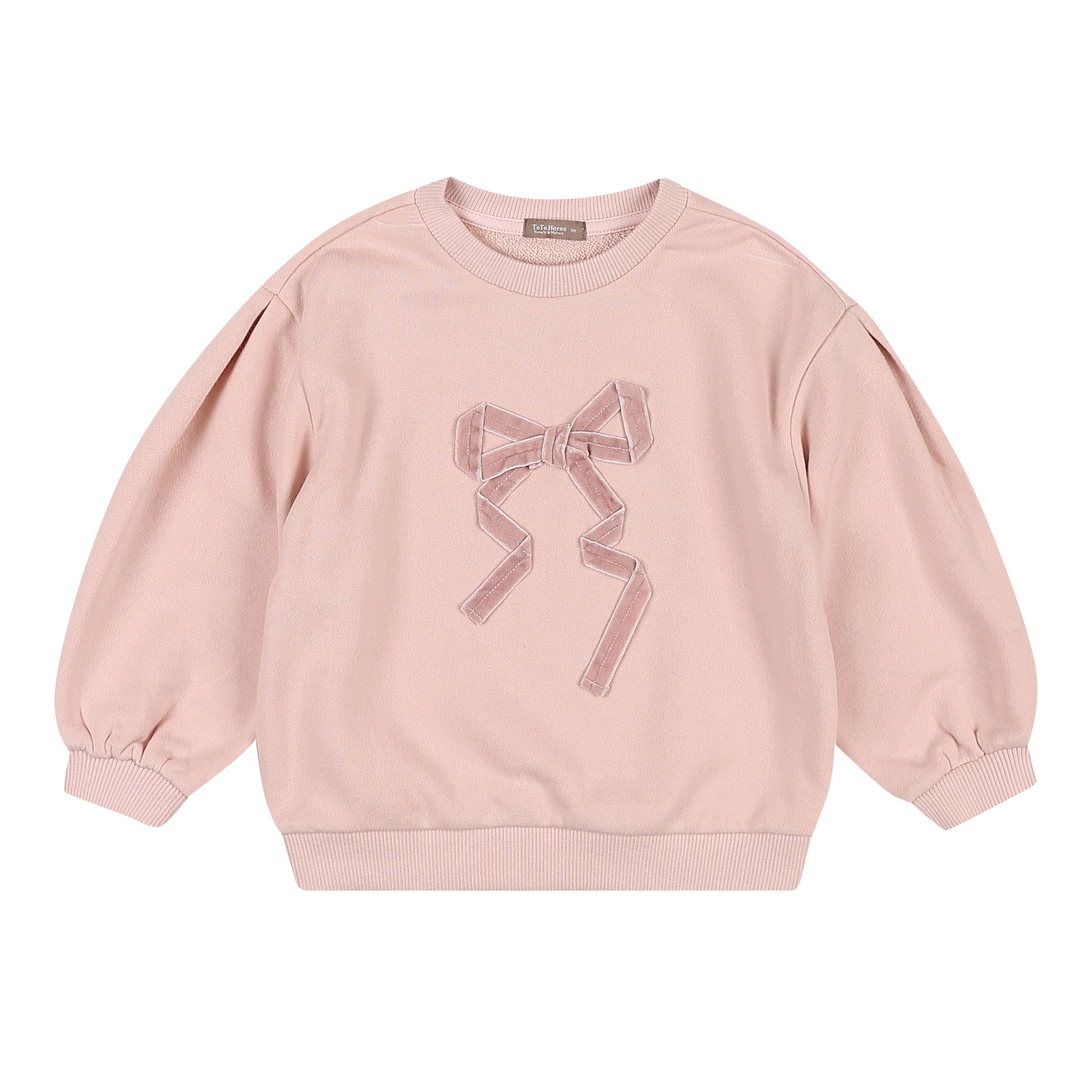 Roti Ribbon Detail Sweatshirt-Sweatshirt - Kids-ToTo Heros-ToTo Heros l Premium Children&#x27;s Clothing