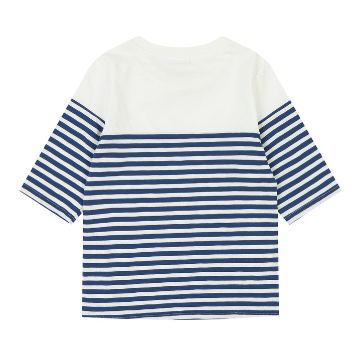 Sailing Boat Waffen-Striped T-Shirt-T-Shirt - Kids-ToTo Heros-
