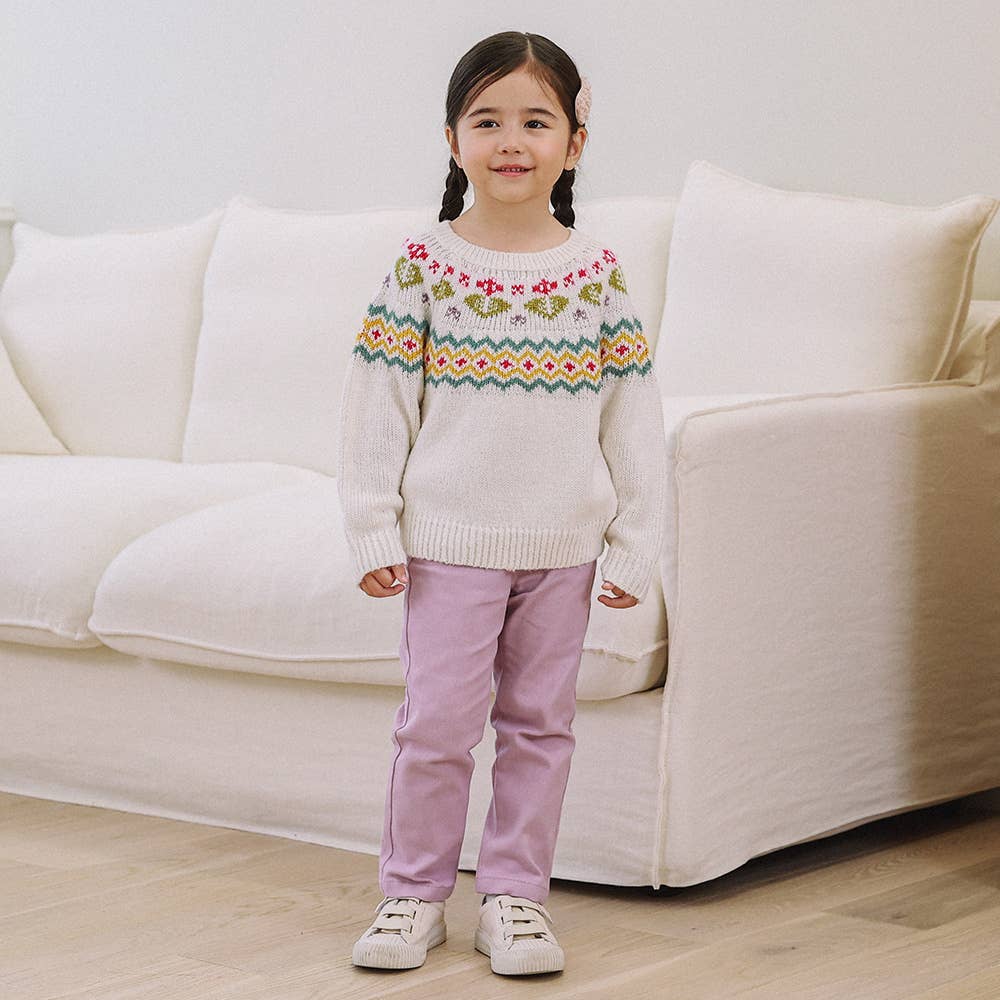 Simone Slim Straight Pants-Pants - Kids-ToTo Heros-ToTo Heros l Premium Children&#x27;s Clothing
