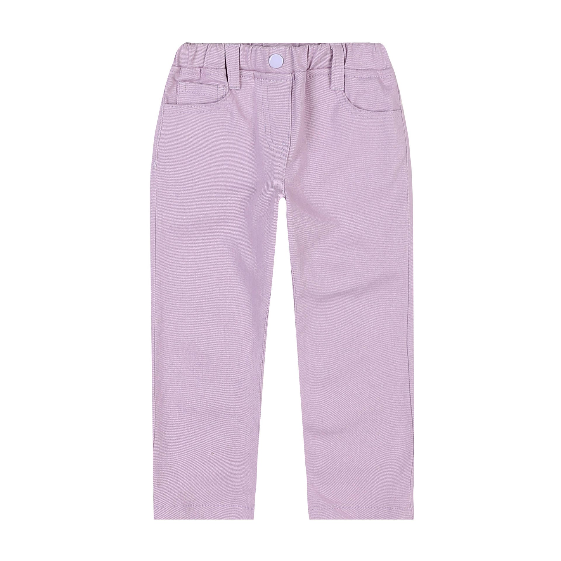 Simone Slim Straight Pants-Pants - Kids-ToTo Heros-ToTo Heros l Premium Children&#x27;s Clothing