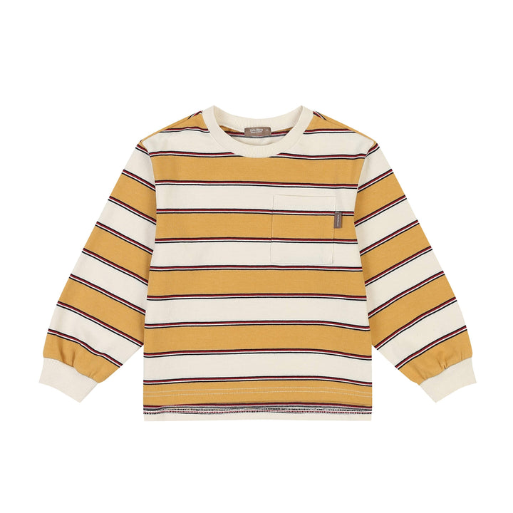 Striped Pocket T-Shirt - ToTo Heros l Premium Children's Clothing