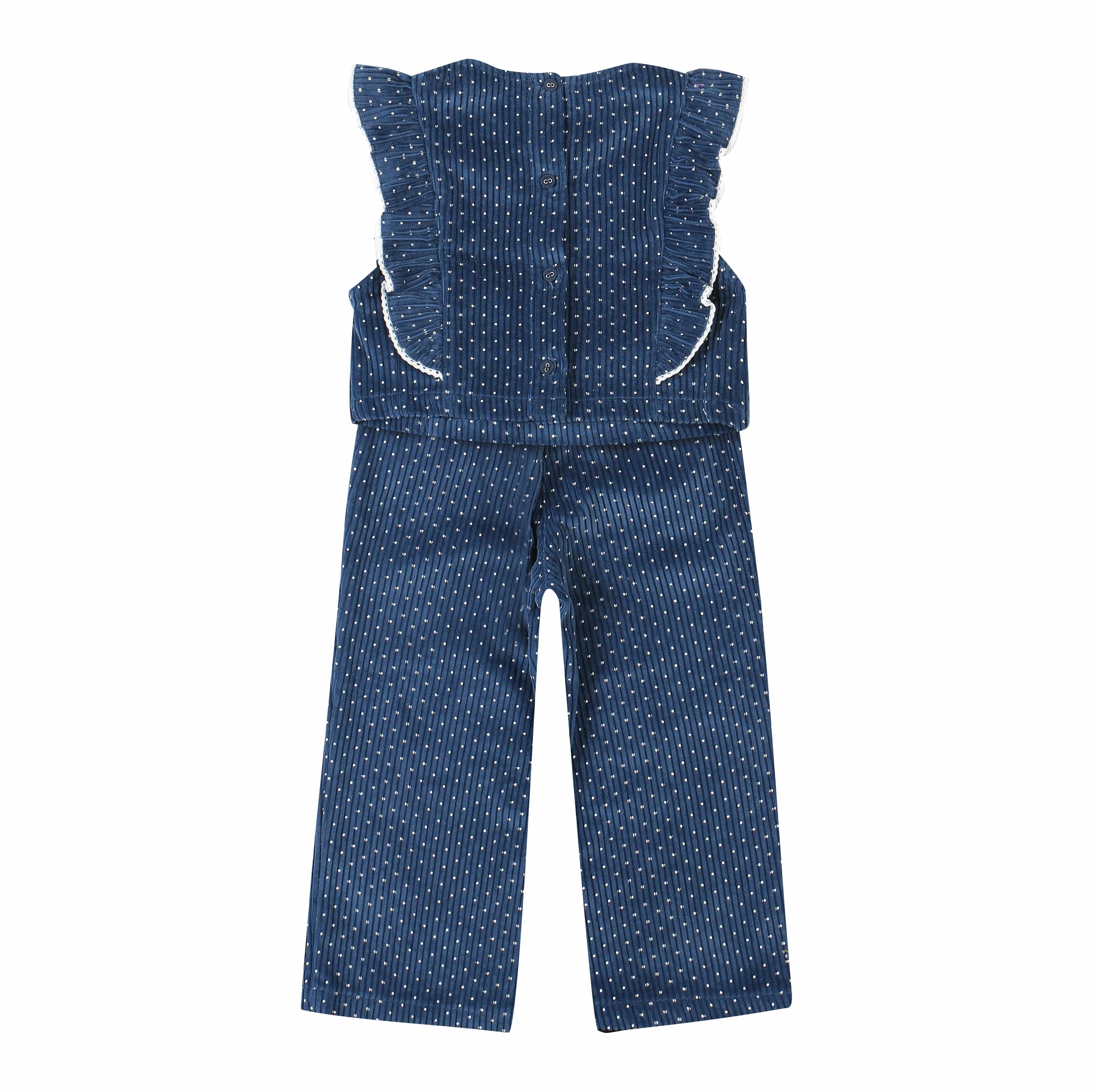 Hanni Corduroy Vest Top & Pants Set - ToTo Heros l Premium Children's Clothing