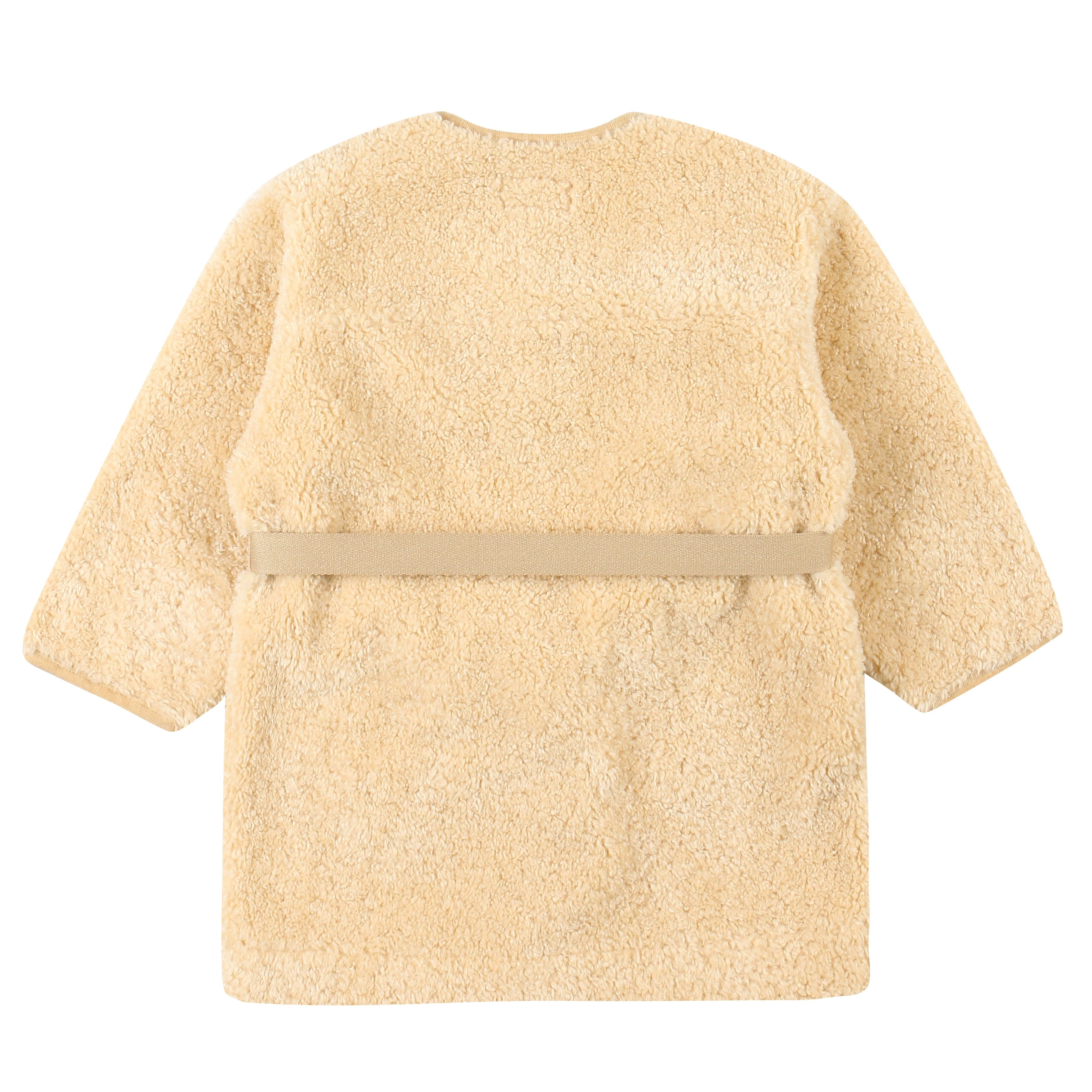 Mila Teddy Coat with Belted Mini Bag - ToTo Heros l Premium Children's Clothing