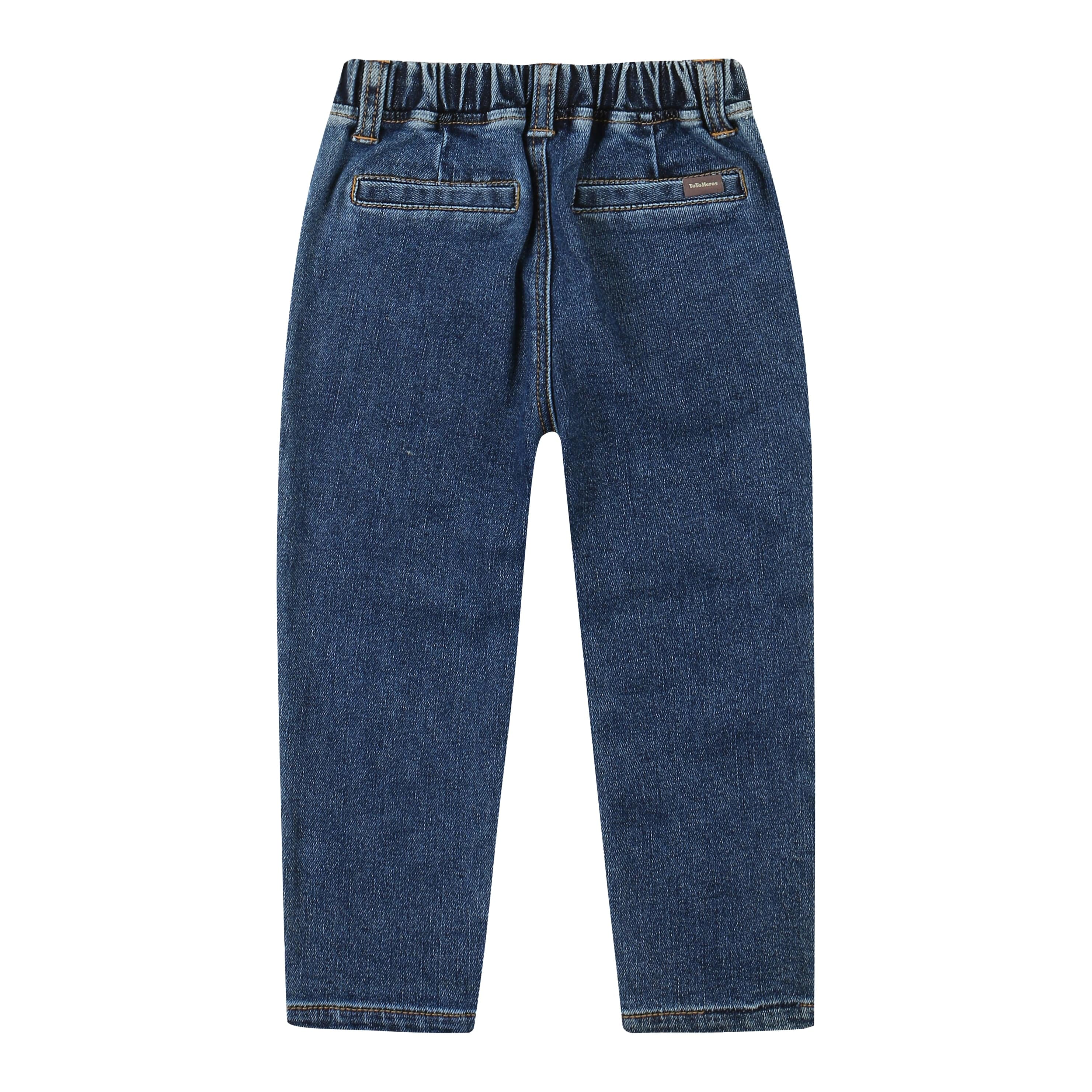 Ray Baggy Wide Pocket Denim Pants - ToTo Heros l Premium Children's Clothing