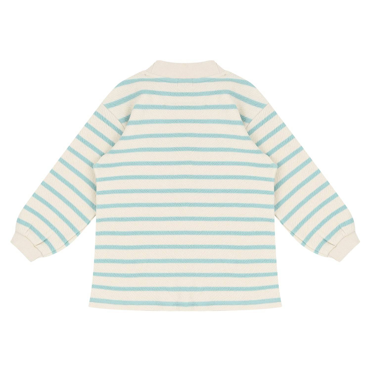 Textured Striped Long Pullover T-Shirt-T-Shirt - Kids-ToTo Heros-ToTo Heros l Premium Children&#x27;s Clothing