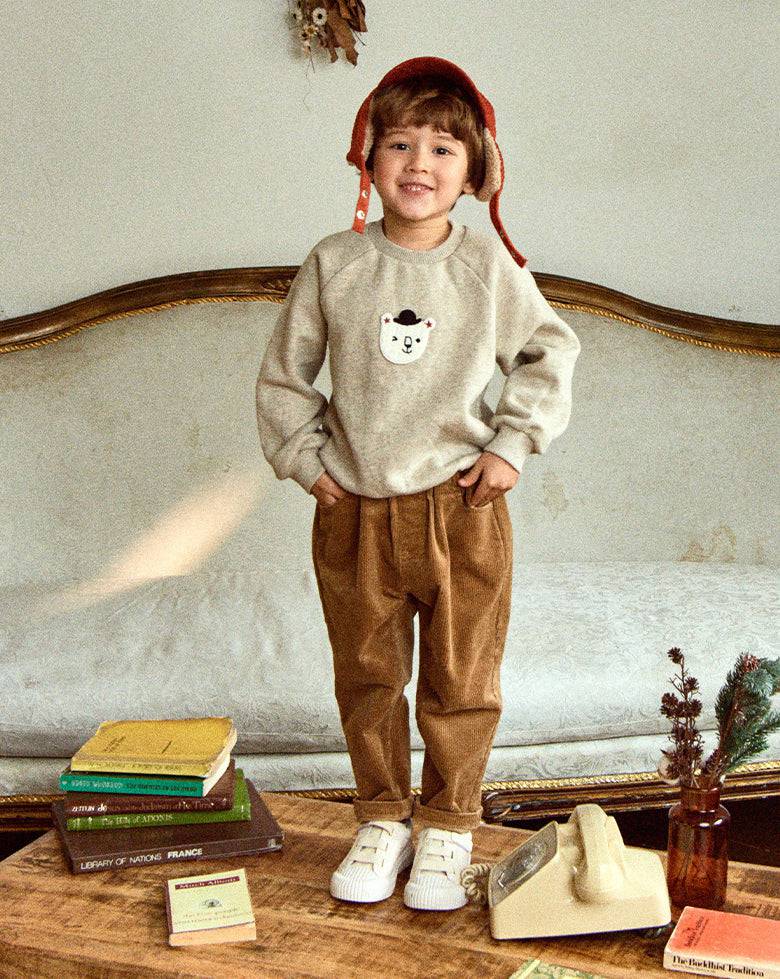 Tommy Corduroy Baggy Pants-Pants - Kids-ToTo Heros-ToTo Heros l Premium Children&#x27;s Clothing