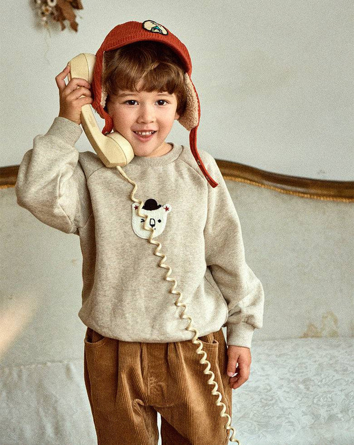 Tommy Corduroy Baggy Pants-Pants - Kids-ToTo Heros-ToTo Heros l Premium Children&#x27;s Clothing