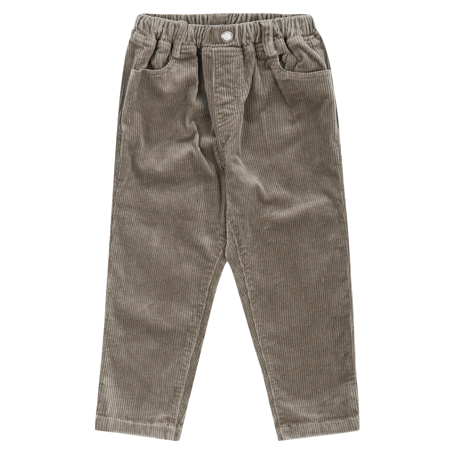 Tommy Corduroy Baggy Pants-Pants - Kids-ToTo Heros-Gray-XXS-ToTo Heros l Premium Children&#x27;s Clothing