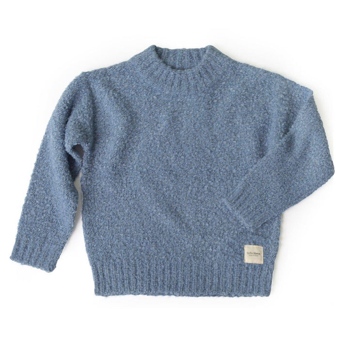 Tony Boucle Sweater-Knit Sweater - Kids-ToTo Heros-ToTo Heros l Premium Children&#x27;s Clothing