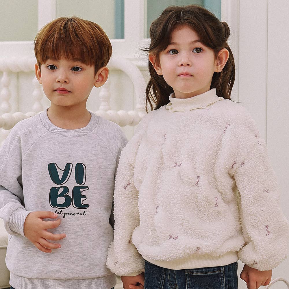 Turtle Neck Fuzzy Sweatshirt-Sweatshirt - Kids-ToTo Heros-ToTo Heros l Premium Children&#x27;s Clothing
