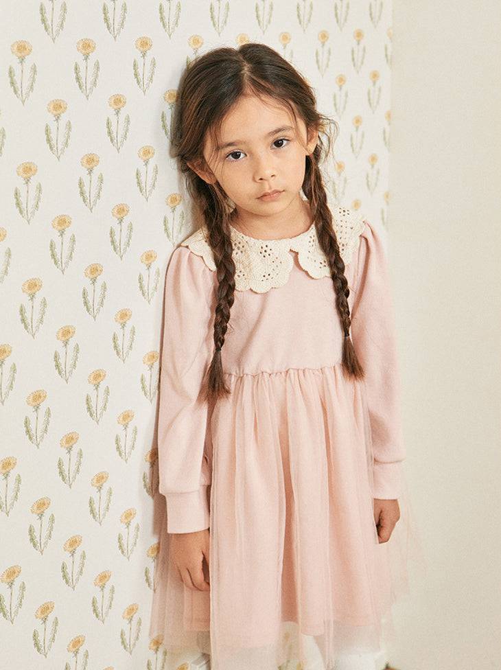 Tweety Combination Tutu Dress with Crocheted Collar-Dress - Kids-ToTo Heros-ToTo Heros l Premium Children&#x27;s Clothing