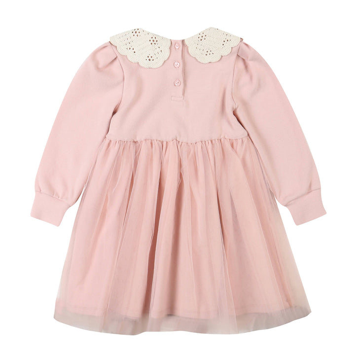 Tweety Combination Tutu Dress with Crocheted Collar-Dress - Kids-ToTo Heros-ToTo Heros l Premium Children&#x27;s Clothing