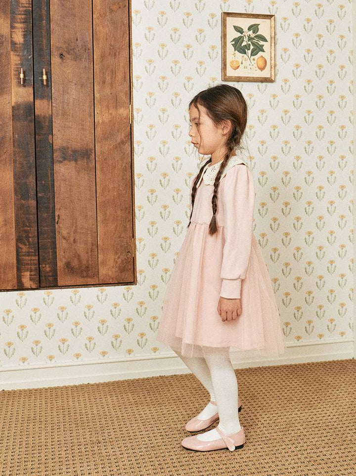 Tweety Combination Tutu Dress with Crocheted Collar-Dress - Kids-ToTo Heros-ToTo Heros l Premium Children&#x27;s Clothing