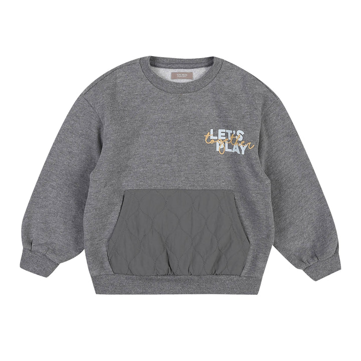 Wilby Quilted Pocket Sweatshirt-Sweatshirt - Kids-ToTo Heros-ToTo Heros l Premium Children&#x27;s Clothing