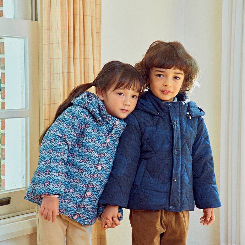 Zigzag Lightweight Puffer Jacket-Puffer Jacket - Kids-ToTo Heros-ToTo Heros l Premium Children's Clothing