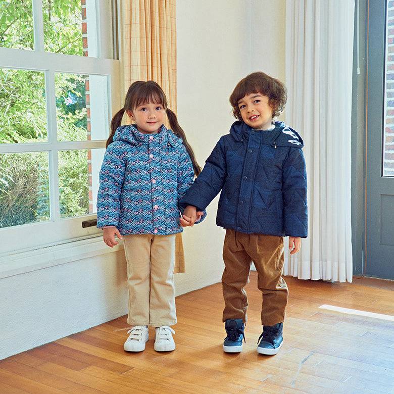 Zigzag Lightweight Puffer Jacket-Puffer Jacket - Kids-ToTo Heros-ToTo Heros l Premium Children's Clothing