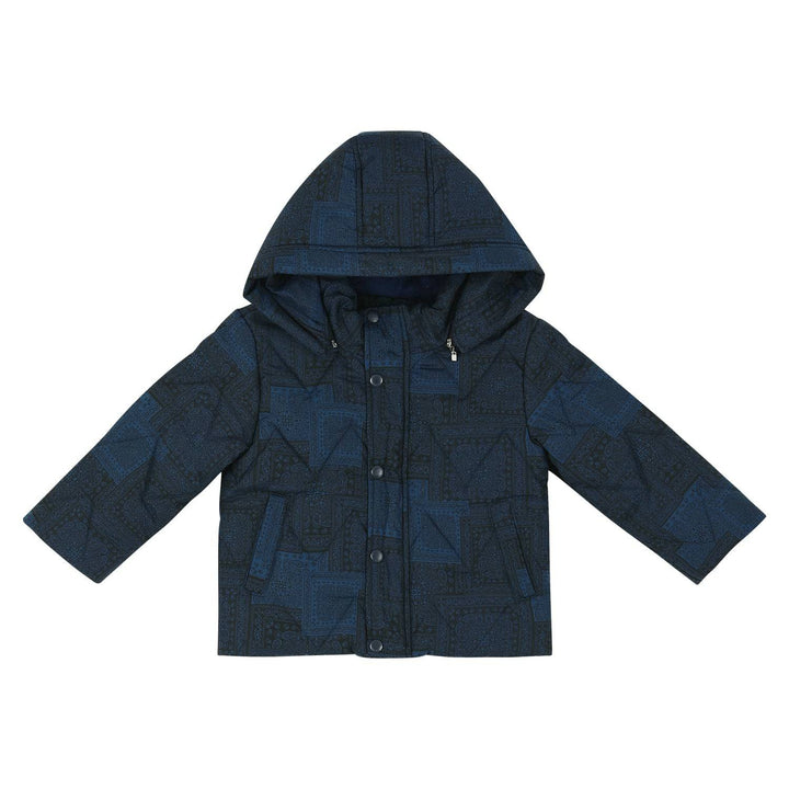 Zigzag Lightweight Puffer Jacket-Puffer Jacket - Kids-ToTo Heros-Navy-XXS-ToTo Heros l Premium Children's Clothing