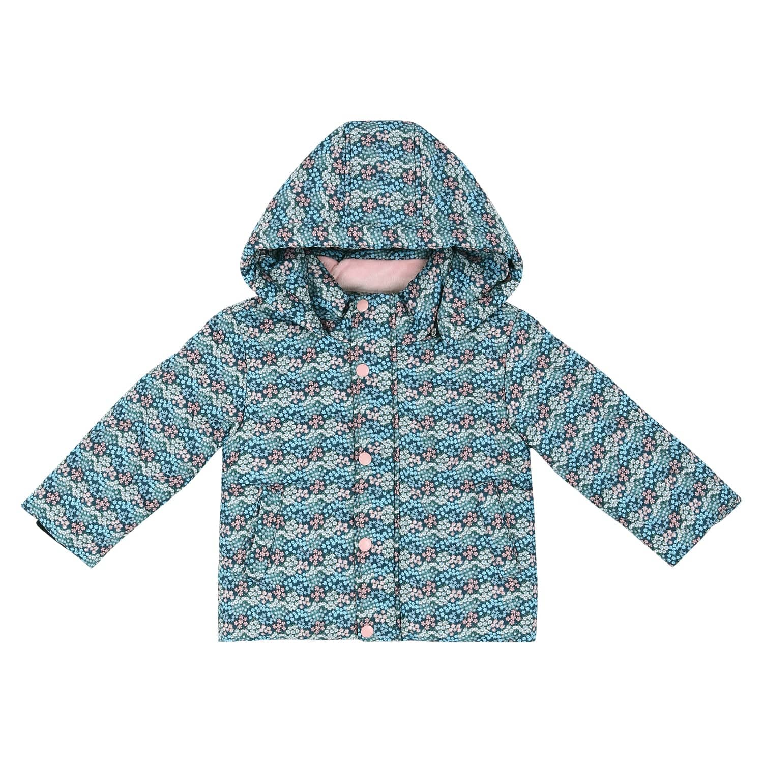 Zigzag Lightweight Puffer Jacket-Puffer Jacket - Kids-ToTo Heros-Pink-XXS-ToTo Heros l Premium Children's Clothing