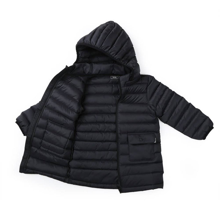 Lightweight Hooded Long Puffer Goose Down Jacket - ToTo Heros l Premium Children's Clothing