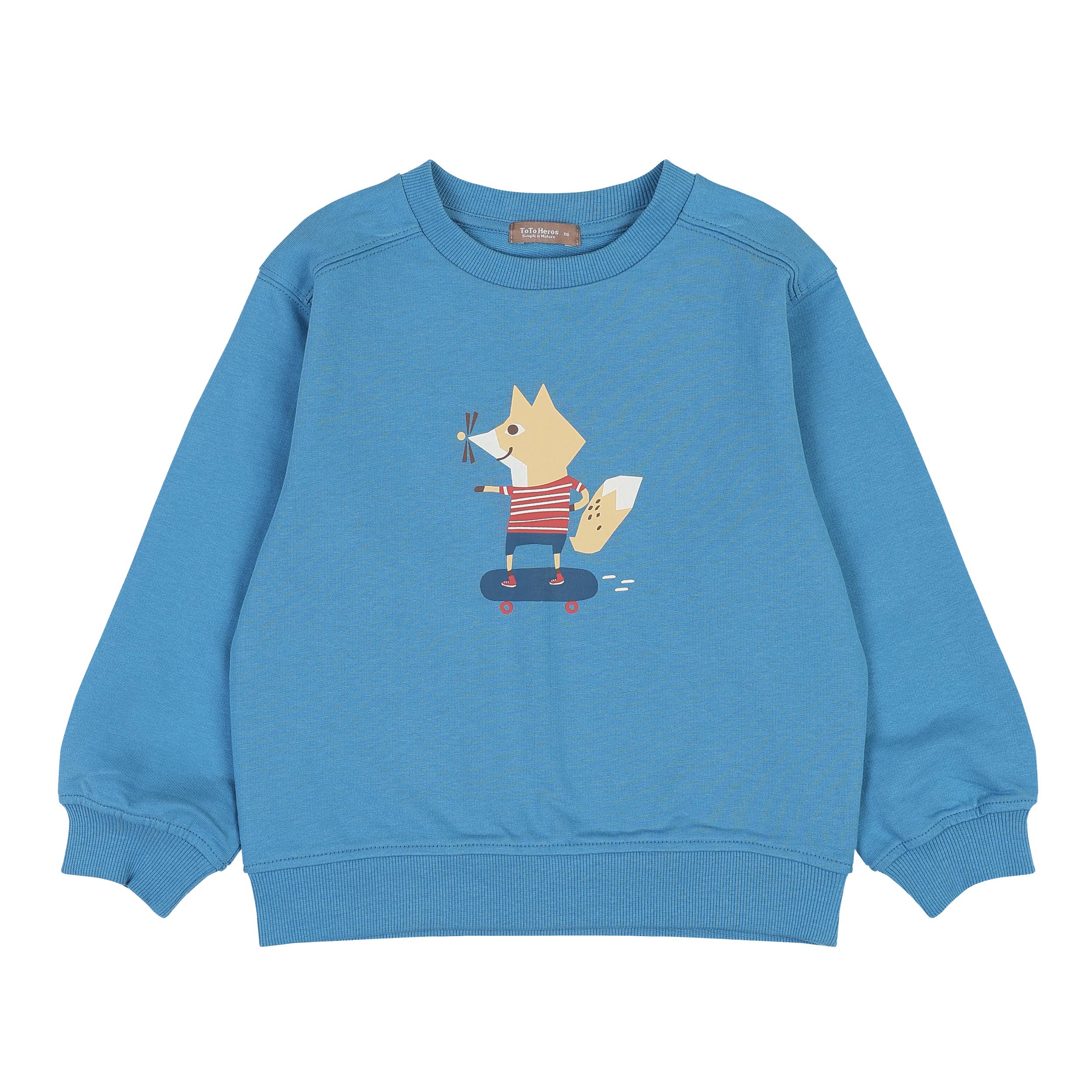 Fox Graphic Sweatshirt - ToTo Heros l Premium Children's Clothing