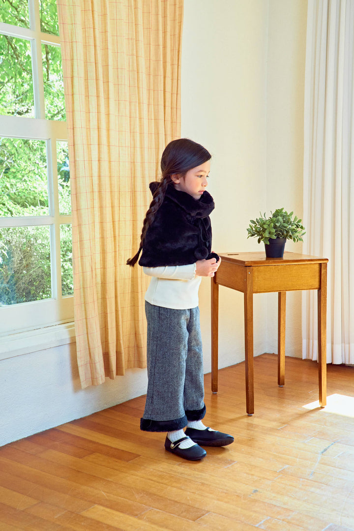 Tube Faux Fur Shawl - ToTo Heros l Premium Children's Clothing